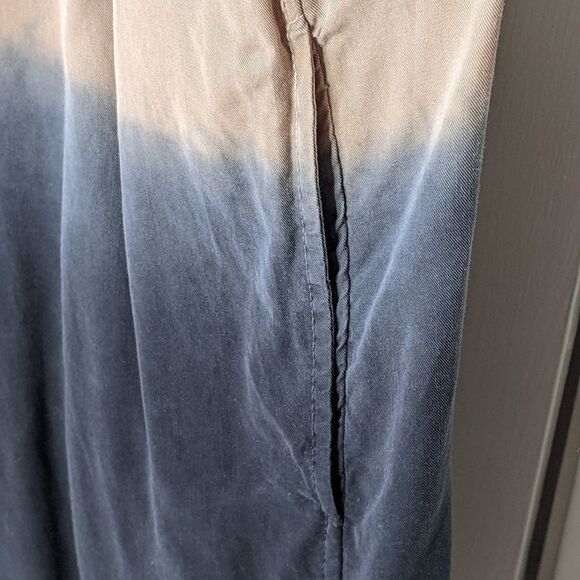 BLANKNYC Tie Dye Blue Ombre Drop Sleeve Open Duster size M - Picture 4 of 12